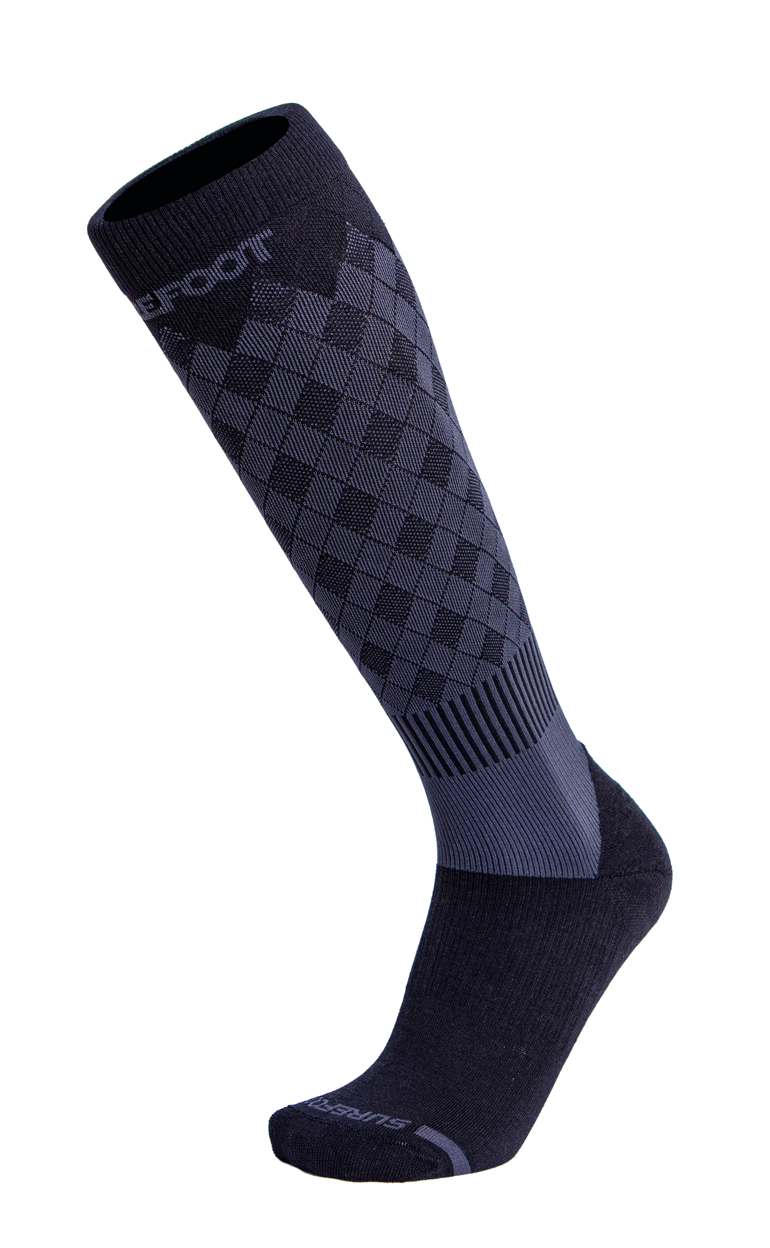 Surefoot Vapor Diamond ski sock men Grey/Black